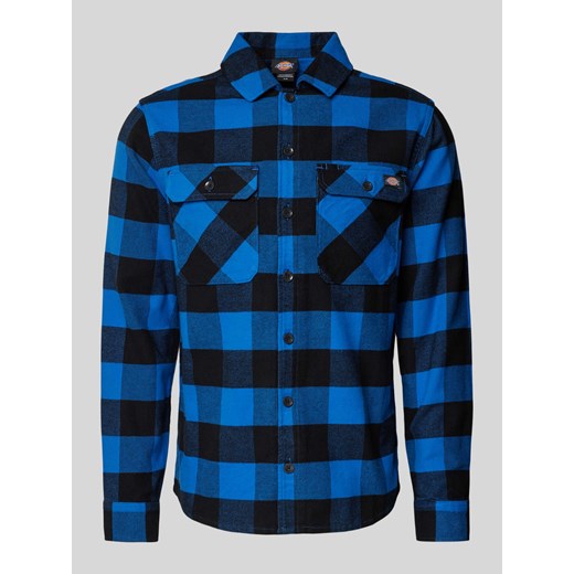Koszula casualowa o kroju slim fit z kieszeniami na piersi model ‘SACRAMENTO’ ze sklepu Peek&Cloppenburg  w kategorii Koszule męskie - zdjęcie 174784917