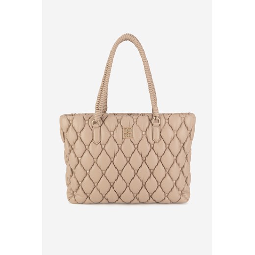 Shopper bag BADURA na ramię z nadrukiem