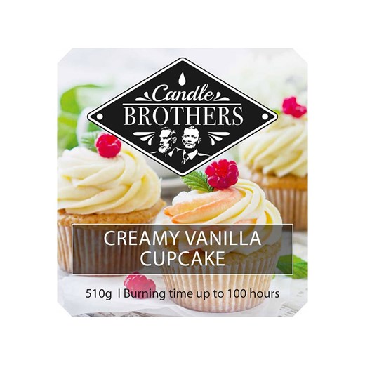 Candle Brothers Świeca zapachowa "Creamy Vanilla Cupcake" - 510 g Candle Brothers onesize okazja Limango Polska