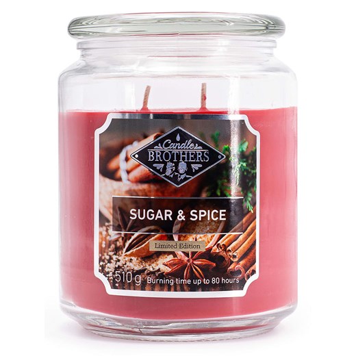 Candle Brothers Świeca zapachowa &quot;Sugar &amp; Spice&quot; - 510 g ze sklepu Limango Polska w kategorii Świece i dyfuzory - zdjęcie 174786936