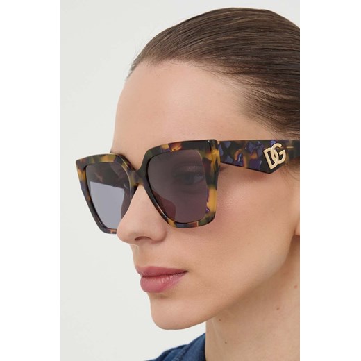 Dolce &amp; Gabbana okulary przeciwsłoneczne damskie 0DG4438 ze sklepu ANSWEAR.com w kategorii Okulary przeciwsłoneczne damskie - zdjęcie 174789418