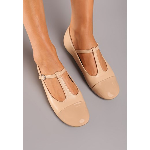 Balerinki Born2be bez zapięcia 