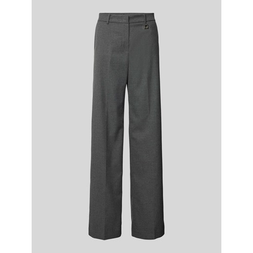 Spodnie materiałowe o kroju regular fit z kantami ze sklepu Peek&Cloppenburg  w kategorii Spodnie damskie - zdjęcie 174791049