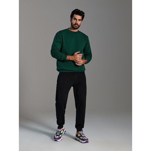 Sinsay - Bluza basic - zielony Sinsay L Sinsay