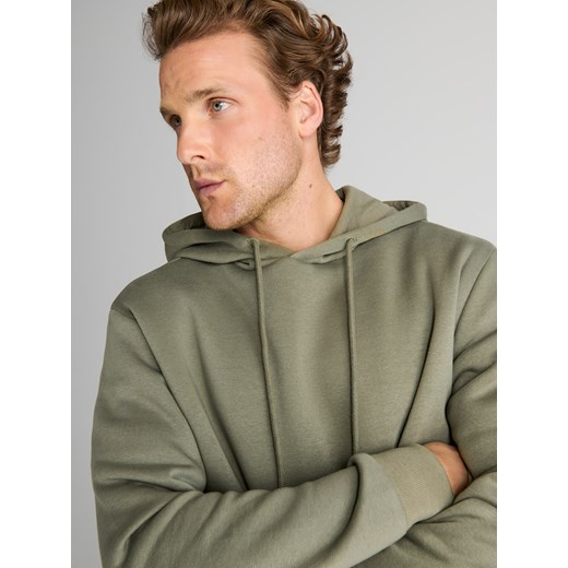 Sinsay - Bluza basic - zielony Sinsay S Sinsay