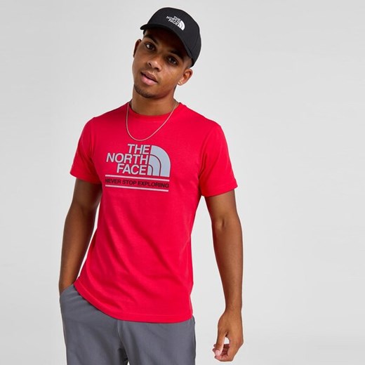 THE NORTH FACE T-SHIRT $CHANGALA T RED/BLK The North Face S JD Sports 