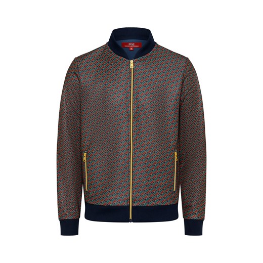 Finshley & Harding London Bluza męska Mężczyźni wielokolorowy wzorzysty ze sklepu vangraaf w kategorii T-shirty męskie - zdjęcie 174799766