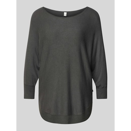 Sweter z dzianiny z rękawem o dł. 3/4 ze sklepu Peek&Cloppenburg  w kategorii Swetry damskie - zdjęcie 174799859