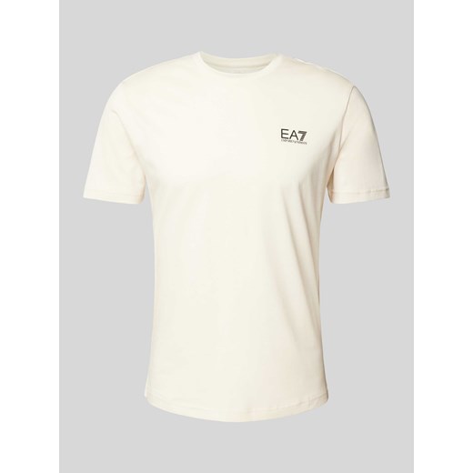 T-shirt z nadrukiem z logo ze sklepu Peek&Cloppenburg  w kategorii T-shirty męskie - zdjęcie 174800088