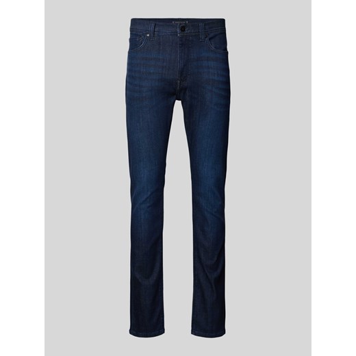 Jeansy o kroju slim fit z 5 kieszeniami ze sklepu Peek&Cloppenburg  w kategorii Jeansy męskie - zdjęcie 174800296