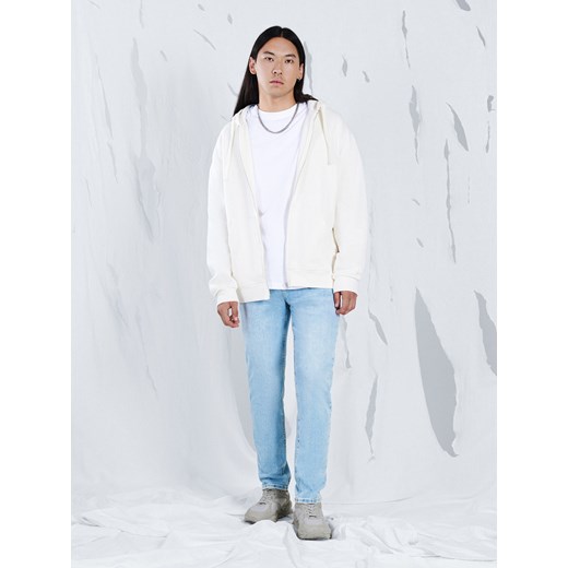 Cropp - Błękitne jeansy slim - niebieski Cropp 28/30 Cropp