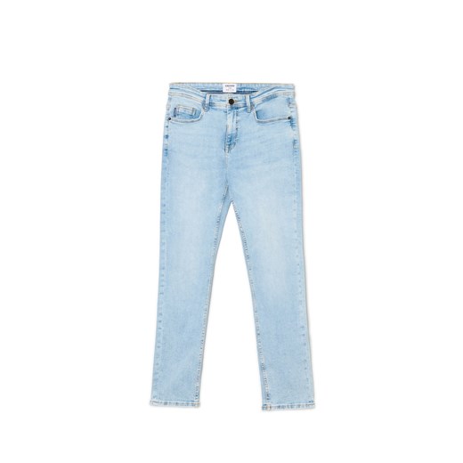 Cropp - Błękitne jeansy slim - niebieski Cropp 28/32 Cropp
