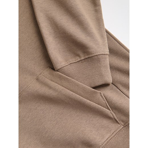 Reserved - Bluza oversize z kapturem - beżowy Reserved 116 (5-6 lat) Reserved