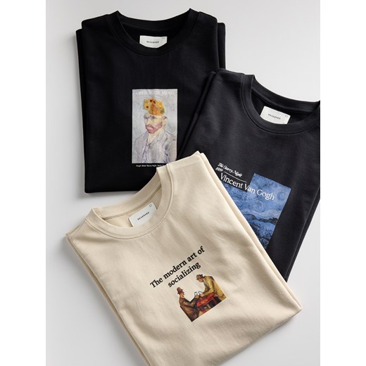 T-shirt męski Reserved z krótkimi rękawami 