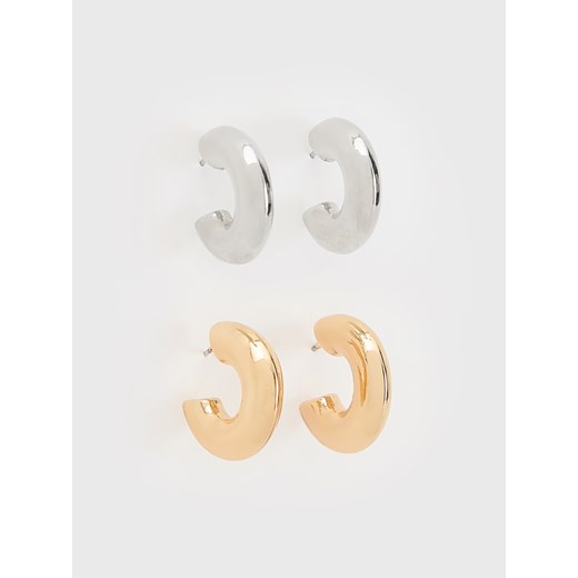 Reserved - Kolczyki 2 pack - wielobarwny Reserved ONE SIZE Reserved