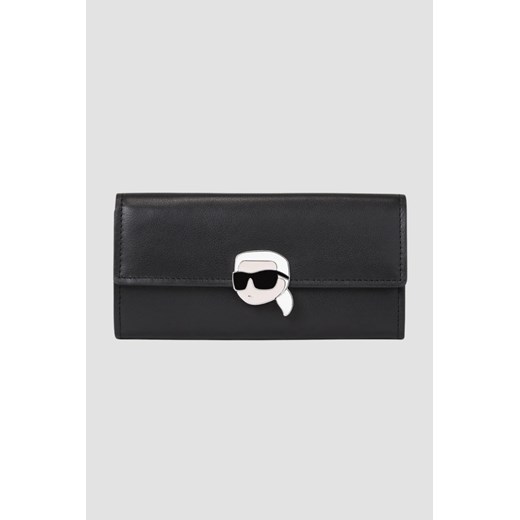 KARL LAGERFELD Czarny portfel K/ikonik ze sklepu outfit.pl w kategorii Portfele damskie - zdjęcie 174808337