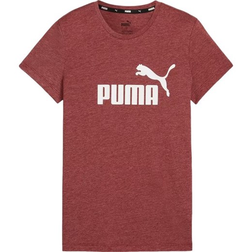 Koszulka damska Essentials Logo Heather Tee Puma ze sklepu SPORT-SHOP.pl w kategorii Bluzki damskie - zdjęcie 174809886