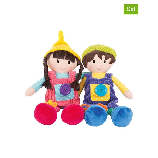 small foot Lalki (2 szt.) &quot;Noah &amp; Emma&quot; - 0+ ze sklepu Limango Polska w kategorii Odzież dla niemowląt - zdjęcie 174810365