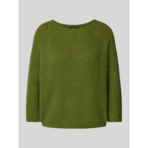 Sweter z dzianiny z okrągłym dekoltem model ‘XENO’ ze sklepu Peek&Cloppenburg  w kategorii Swetry damskie - zdjęcie 174811178