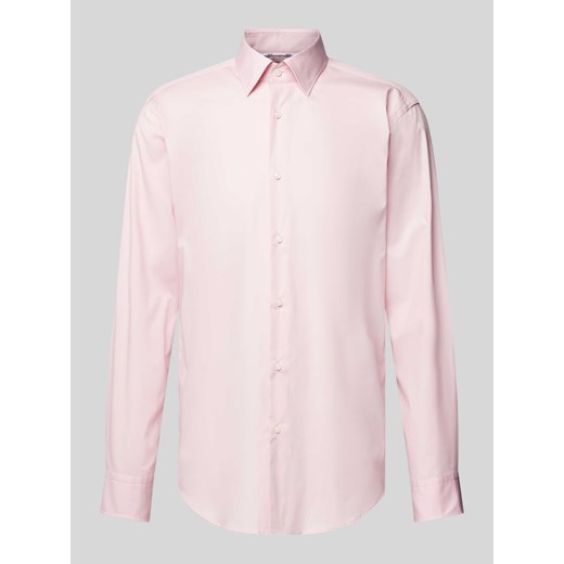 Koszula biznesowa o kroju regular fit z kołnierzykiem typu kent ze sklepu Peek&Cloppenburg  w kategorii Koszule męskie - zdjęcie 174817965
