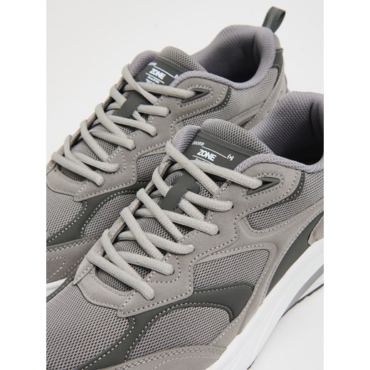 Cropp - Szare sportowe sneakersy - szary Cropp 43 Cropp