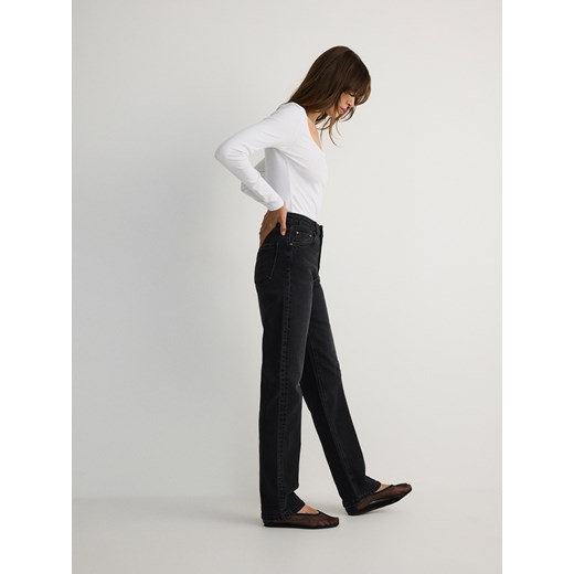 Jeansy damskie Reserved 