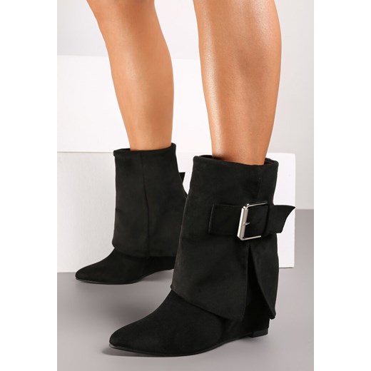 Botki Born2be na koturnie casualowe 