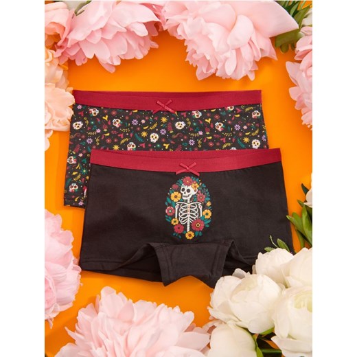 Sinsay - Majtki 2 pack - wielobarwny ze sklepu Sinsay w kategorii Majtki dziecięce - zdjęcie 174827656