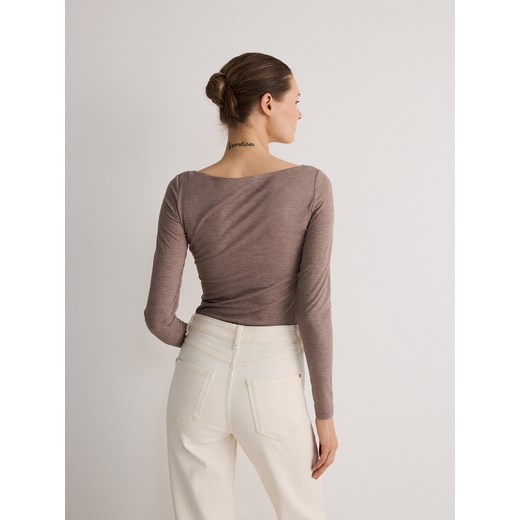 Jeansy damskie Reserved z elastanu