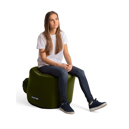 SOFTYBAG Hocker powietrzny &quot;Pallet&quot; w kolorze zielonym ze sklepu Limango Polska w kategorii Pufy i siedziska - zdjęcie 174831158
