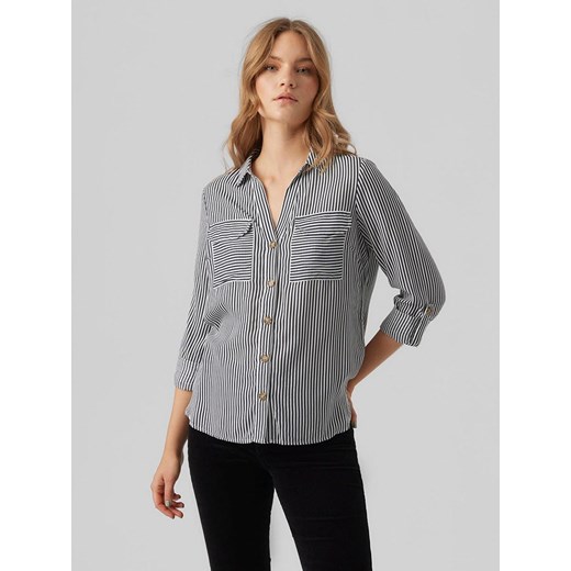 Vero Moda Koszula w kolorze biało-granatowym ze sklepu Limango Polska w kategorii Koszule damskie - zdjęcie 174831205