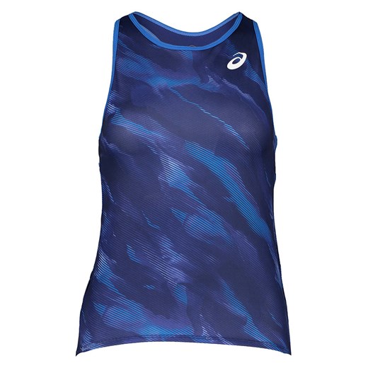 asics Top sportowy w kolorze granatowym ze sklepu Limango Polska w kategorii Bluzki damskie - zdjęcie 174831457