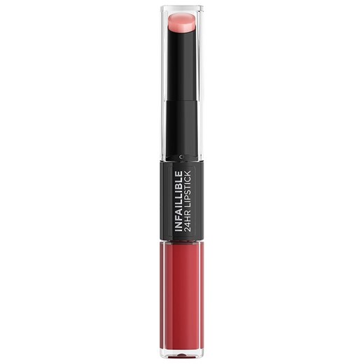 L&apos;Oréal Paris Szminka &quot;Infaillible 2-Step - 501 Timeless Red&quot; - 5,7 g ze sklepu Limango Polska w kategorii Pomadki do ust - zdjęcie 174831837
