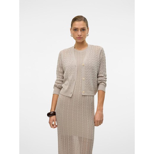 Sweter damski Vero Moda z dekoltem w serek 