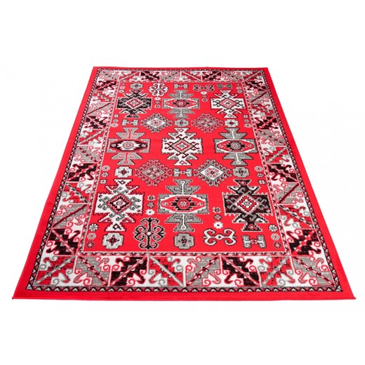 Czerwony dywan rustykalny - Naksi Profeos One Size Edinos.pl