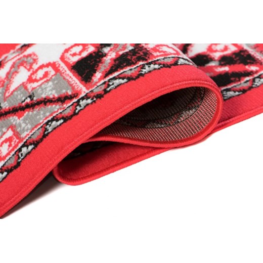 Czerwony dywan rustykalny - Naksi Profeos One Size Edinos.pl