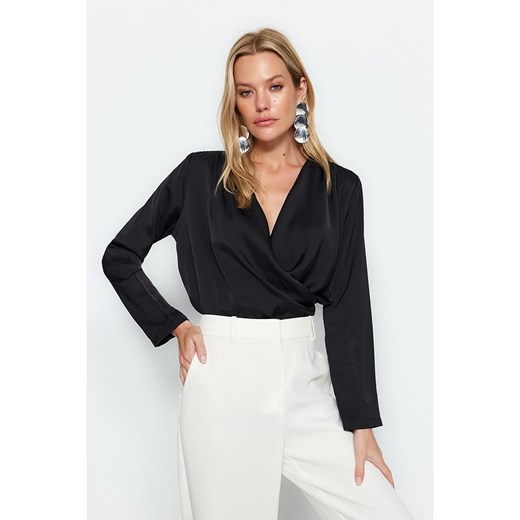 trendyol Bluzka w kolorze czarnym Trendyol 38 wyprzedaż Limango Polska