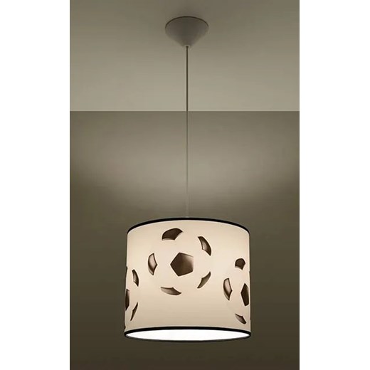 Lampa wisząca z abażurem dla fana sportu - A595-Boxa Lumes One Size Edinos.pl