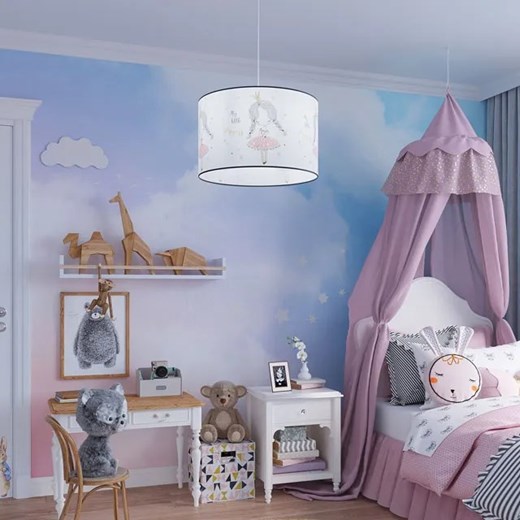 Lampa wisząca dla dziewczynki z motywem księżniczki - A582-Asteva Lumes One Size Edinos.pl