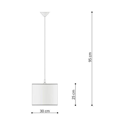 Lampa wisząca dla dziewczynki z motywem księżniczki - A582-Asteva Lumes One Size Edinos.pl