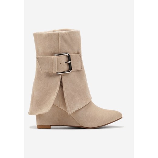 Botki Renee casual na koturnie