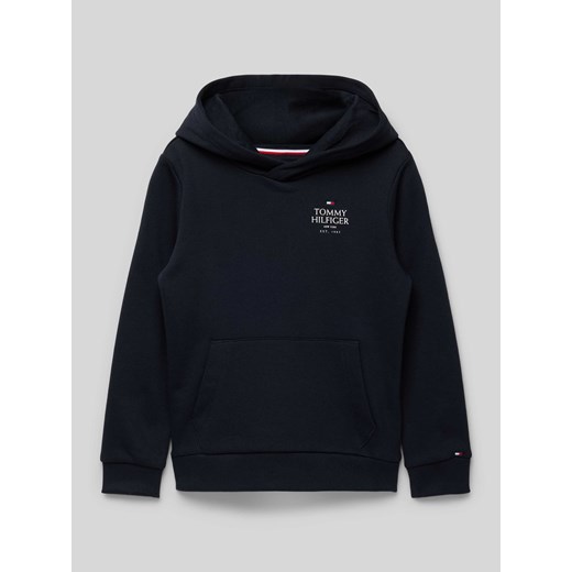 Bluza z kapturem z nadrukiem z logo ze sklepu Peek&Cloppenburg  w kategorii Bluzy chłopięce - zdjęcie 174845136
