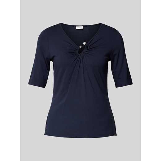 T-shirt z detalem biżuteryjnym ze sklepu Peek&Cloppenburg  w kategorii Bluzki damskie - zdjęcie 174845168