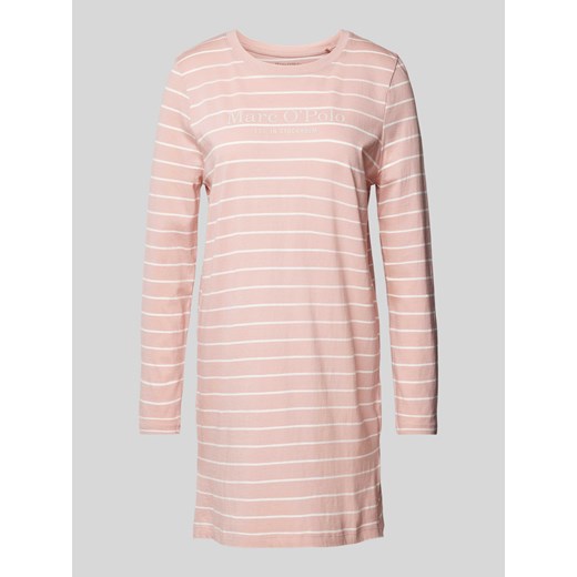 Koszula nocna o kroju comfort fit z nadrukiem z logo ze sklepu Peek&Cloppenburg  w kategorii Koszule nocne - zdjęcie 174845265