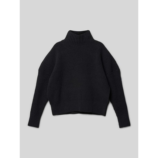 Sweter z dzianiny ze stójką ze sklepu Peek&Cloppenburg  w kategorii Swetry damskie - zdjęcie 174845365