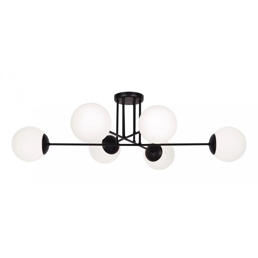 Nowoczesna lampa sufitowa ze szklanymi kloszami 3X S804 A1-R04 ze sklepu Edinos.pl w kategorii Lampy sufitowe - zdjęcie 174849456