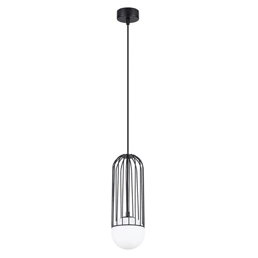 Czarna lampa wisząca druciana nad wyspę - A606 S9-B30 ze sklepu Edinos.pl w kategorii Lampy wiszące - zdjęcie 174849735