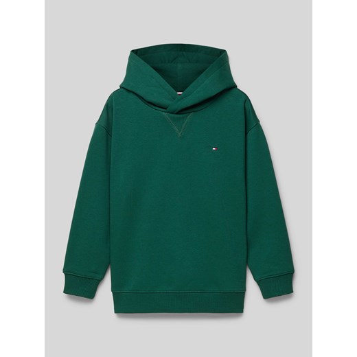 Bluza z kapturem i wyhaftowanym logo model ‘TIMELESS’ ze sklepu Peek&Cloppenburg  w kategorii Bluzy chłopięce - zdjęcie 174852429