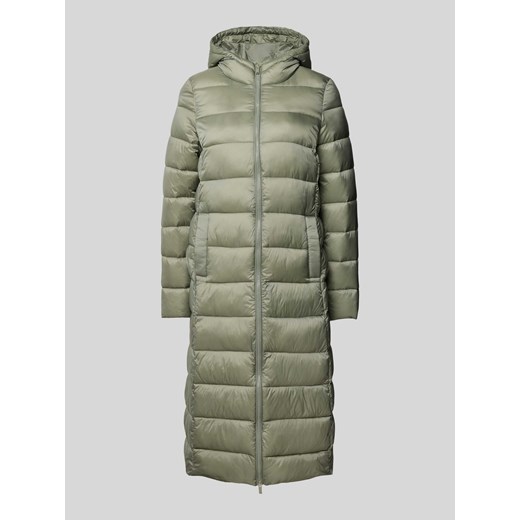 Płaszcz pikowany o kroju straight fit z zamkiem błyskawicznym dwustronnym ze sklepu Peek&Cloppenburg  w kategorii Płaszcze damskie - zdjęcie 174852449