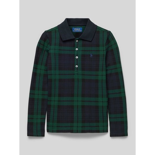 Koszulka polo z krótką listwą guzikową ze sklepu Peek&Cloppenburg  w kategorii Bluzki dziewczęce - zdjęcie 174852575